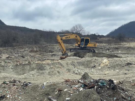 Более 220 тысяч кубометров мусора вывезли с рекультивируемой свалки в Железноводске