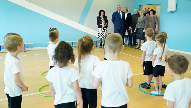 Губернатор Ставрополья открыл новый детский сад в Михайловске