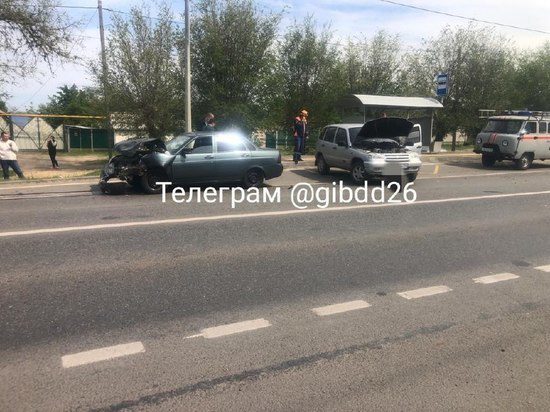 На трассе «Астрахань - Элиста - Ставрополь» начинающий водитель спровоцировал ДТП