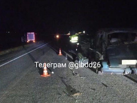 Никто не пострадал в столкновении грузовой ГАЗели и легковушки на Ставрополье