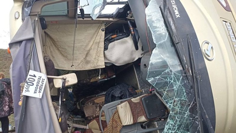 Прокуратура Ставрополья нашла многочисленные нарушения в работе перевозчика, чей автобус перевернулся на ростовской трассе