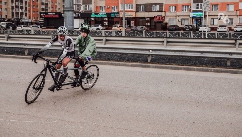Соревнования по шоссейному велоспорту прошли в Ставрополе