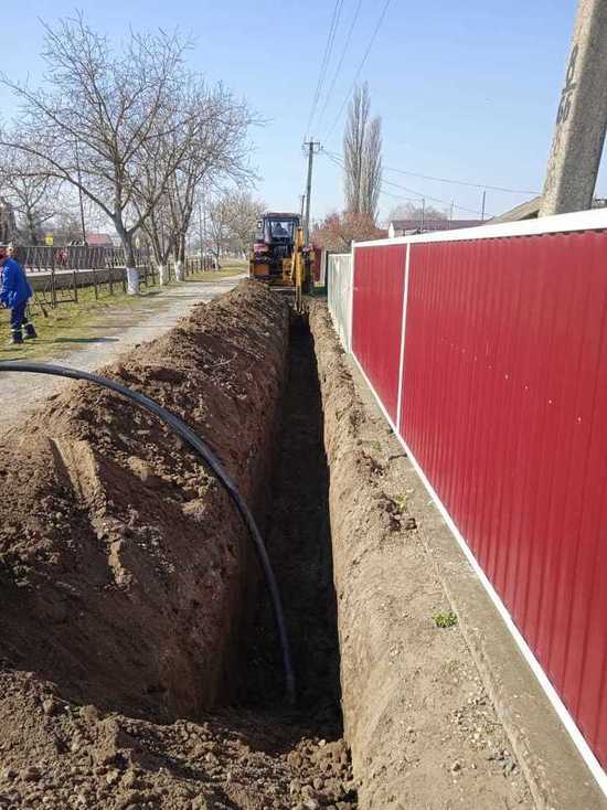 В селе Русском на Ставрополье завершается капремонт водопровода