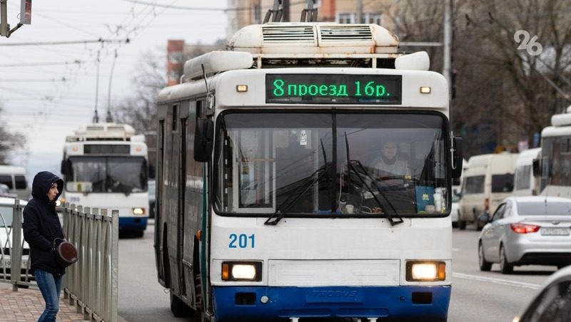 В троллейбусном депо Ставрополя рассказали о самой молодой машине