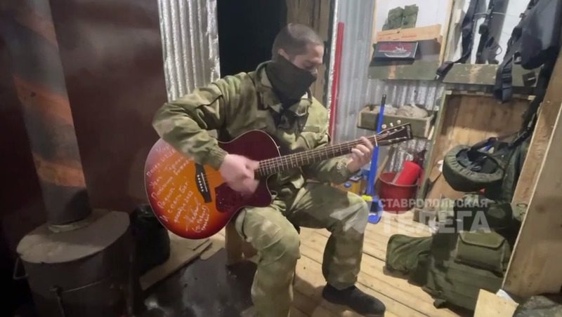 Военный со Ставрополья написал песню и выиграл конкурс талантов
