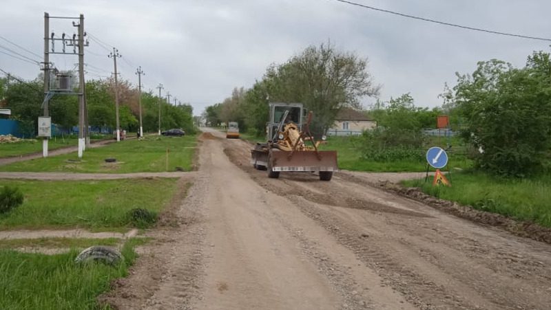 Более 12 км дорог обновят в текущем году в Красногвардейском округе