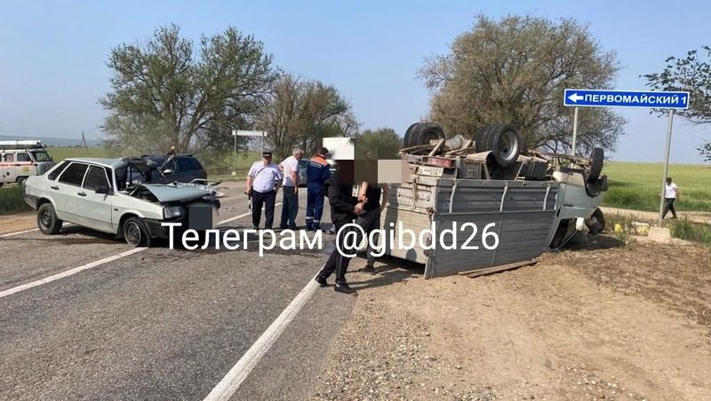 Мужчина погиб в ДТП с «Газелью» на Ставрополье