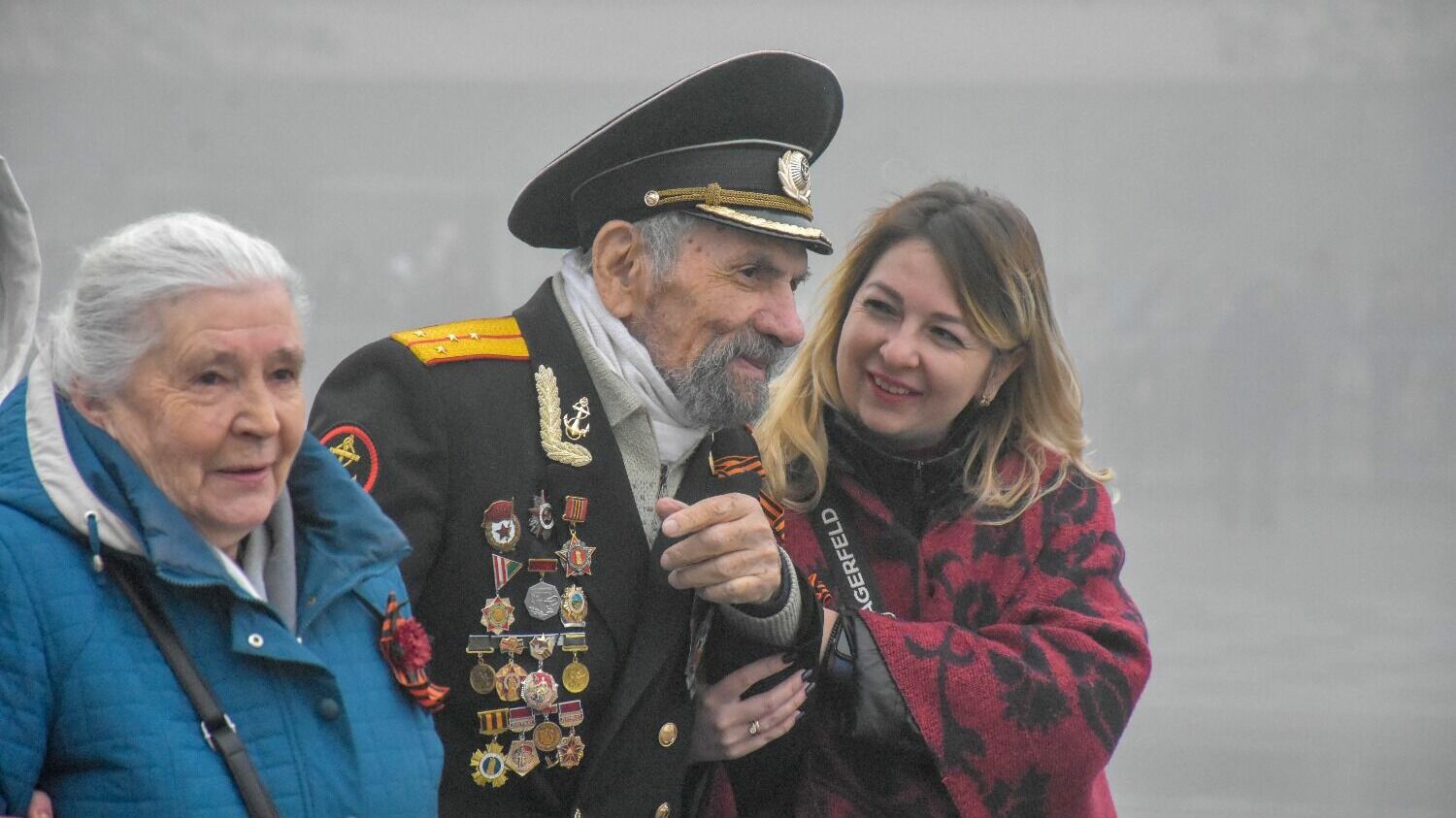Парад 78-й годовщины Победы в Ставрополе прошел в тумане2