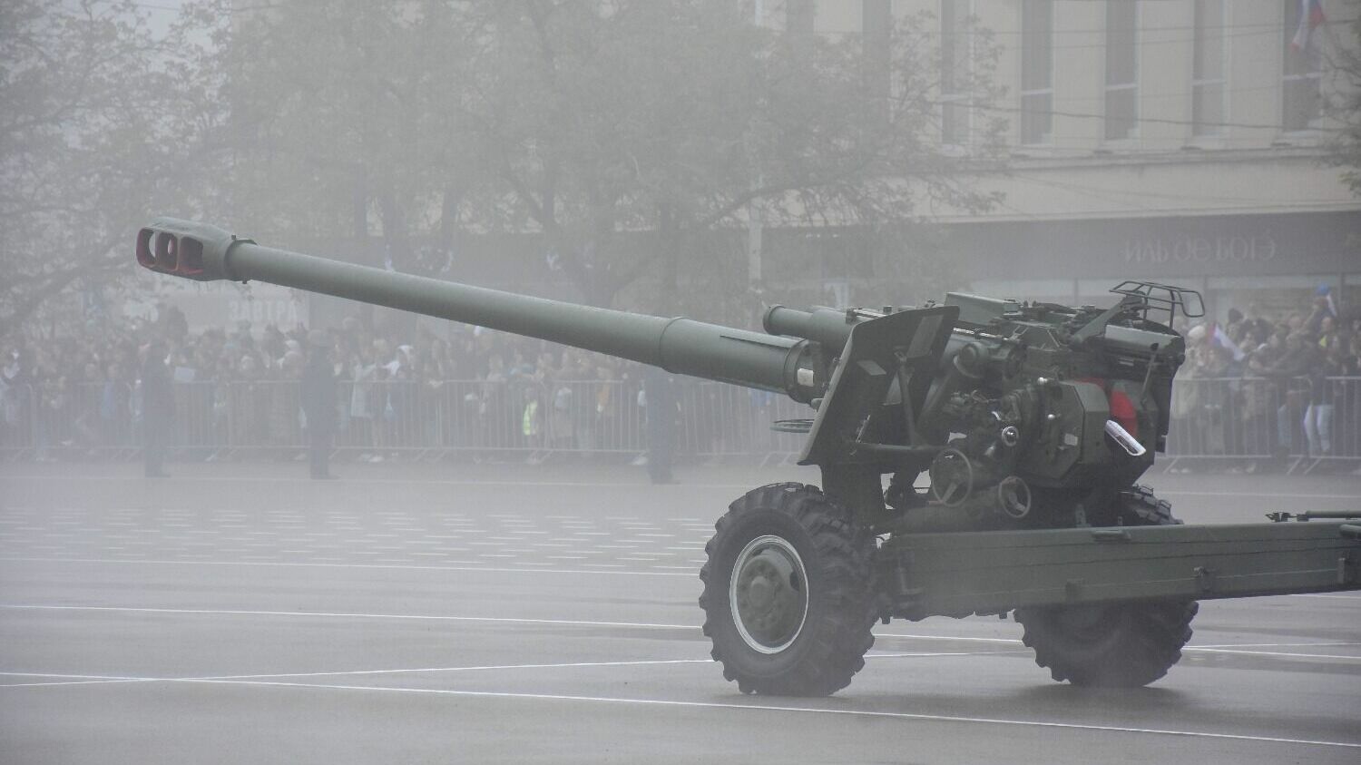 Парад 78-й годовщины Победы в Ставрополе прошел в тумане115
