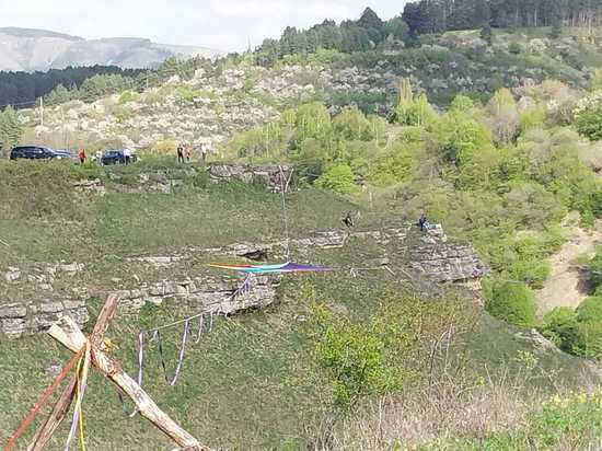 В Кисловодске проходит фестиваль скайлайна и скалолазания