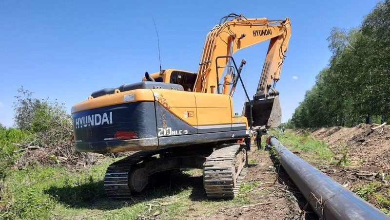 В Михайловске завершилось строительство первой части водной магистрали