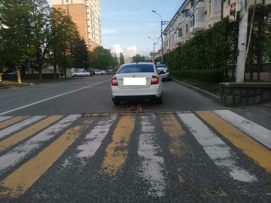 В Ставрополе лихач сбил девушку на пешеходном пешеходе