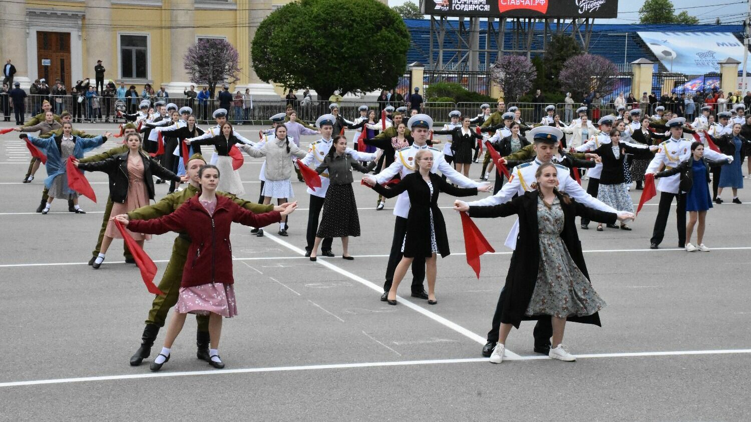 В Ставрополе прошла генеральная репетиция парада Победы29