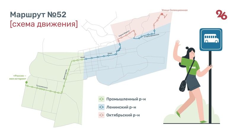 Ещё два новых маршрута по регулируемому тарифу запустят с юга Ставрополя