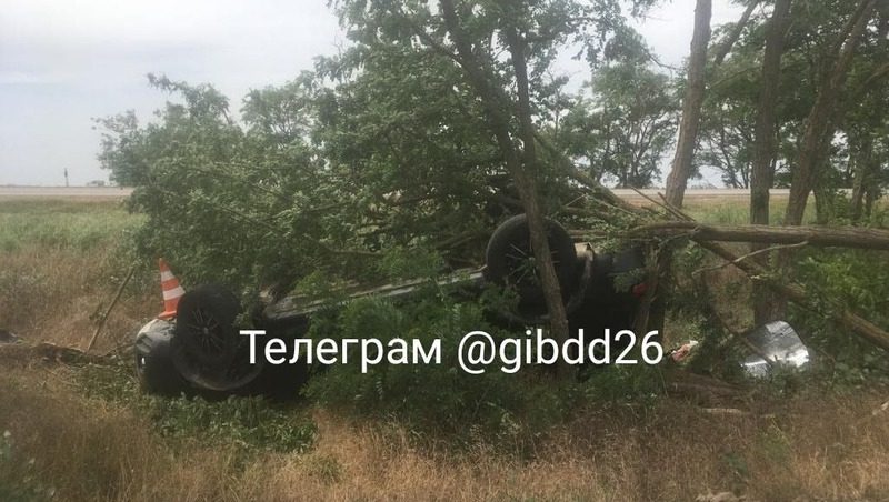 Мать и дочь пострадали в ДТП на трассе вблизи Будённовска