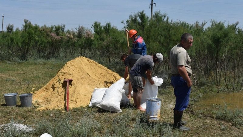 Уровень реки Калаус поднялся на 4 см за сутки в Апанасенковском округе