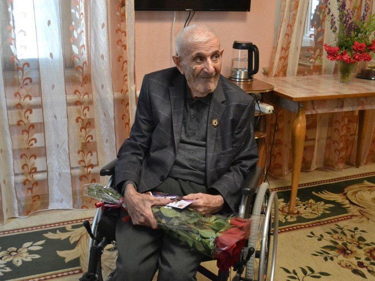 В Георгиевске 97-летие отметил ветеран Великой Отечественной войны