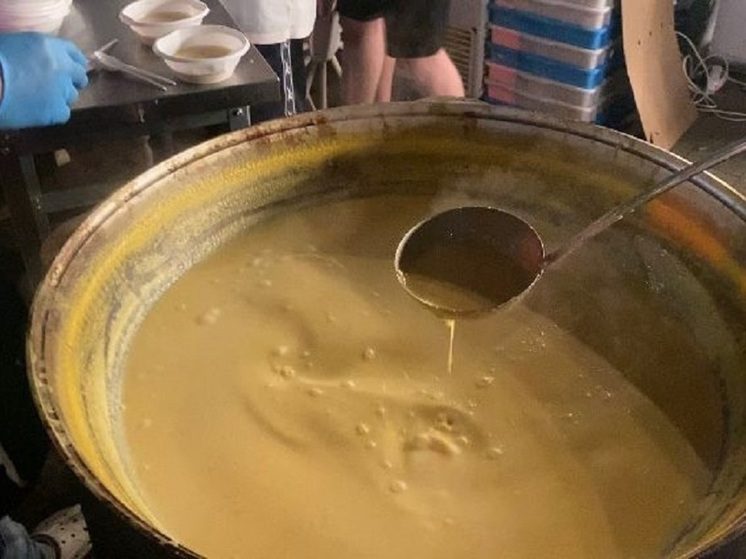 2000 порций сырного супа сварили в Кисловодске