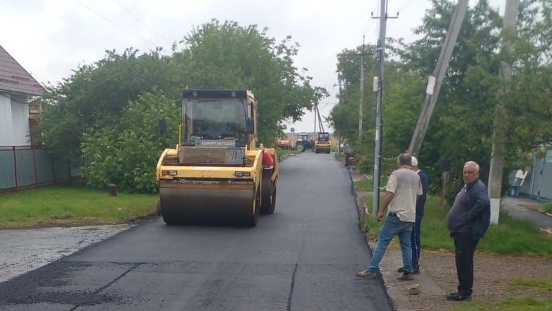Более 700 м дороги отремонтировали в ставропольском посёлке по губернаторской программе