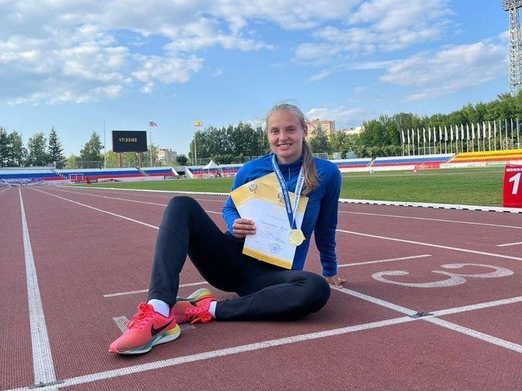 Легкоатлетка из Невинномысска завоевала золотую медаль и стала чемпионкой России