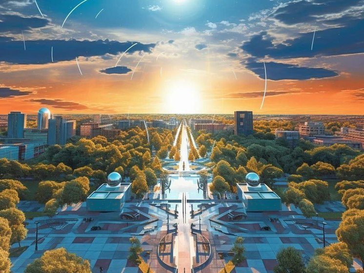Нейросеть показала будущее бульвара Мира в Невинномысске
