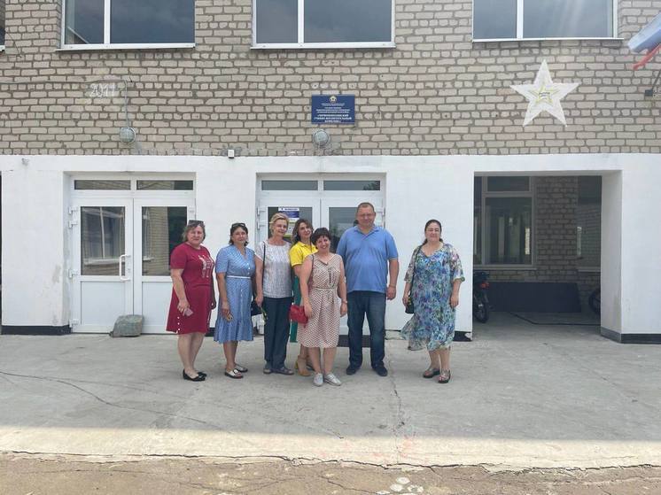 Ставропольские учителя побывали в школах и детсадах Луганской области