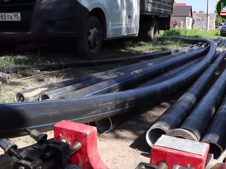 В Грозном ведутся масштабные работы по обновлению водопроводных сетей