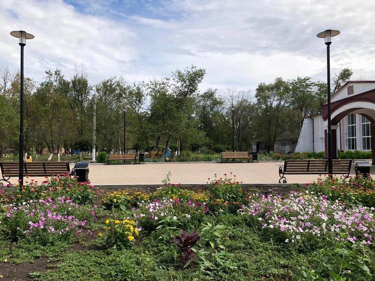 В посёлке на Ставрополье по губернаторской программе благоустроили центральную площадь