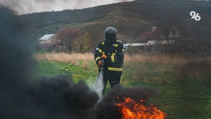 Более 50 ландшафтных пожаров за неделю потушили на Ставрополье