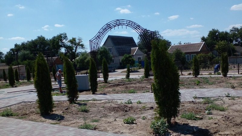 Парковую зону благоустроят в селе Левокумского округа