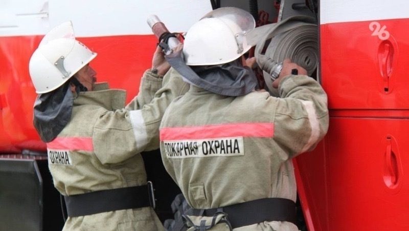 Пожарные ликвидировали возгорание в жилом доме в Ставрополе