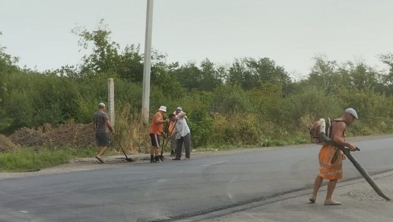 Ремонт дороги к Марьиным Колодцам вышел на финальной этап