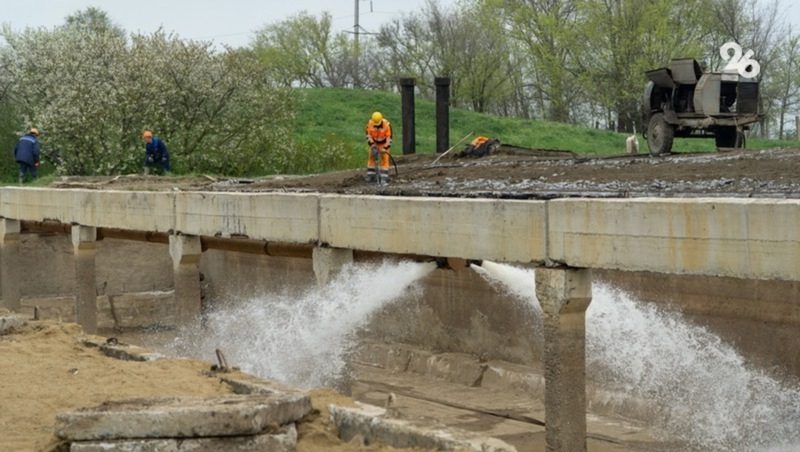 Ремонт участка водопровода на Ставрополье позволит улучшить водоснабжение в 11 населённых пунктах