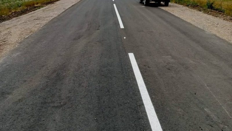 Участок трассы протяжённость более 3 км отремонтировали в Андроповском округе