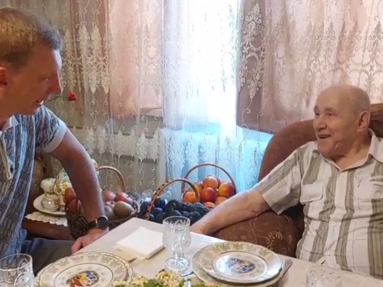 В Ессентуках поздравляют с днем рождения 99-летнего ветерана ВОВ
