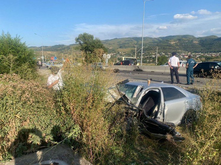В Кисловодске в ДТП с  маршруткой пострадал пассажир