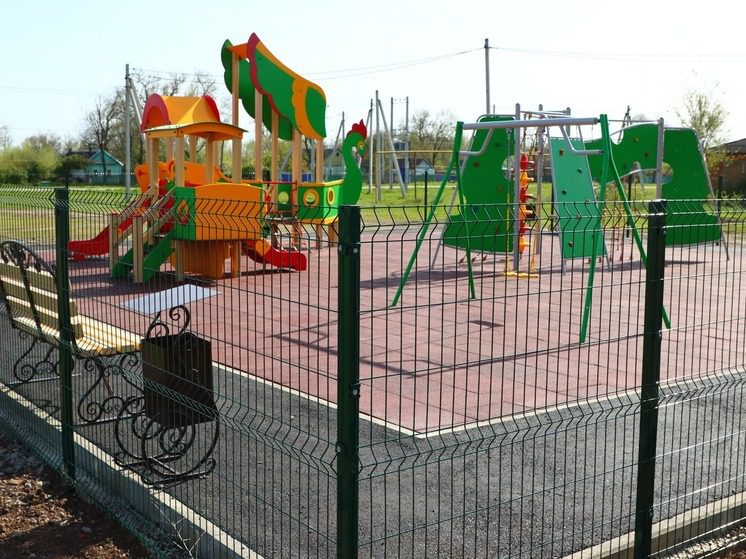 В посёлке Каскадном Андроповского округа появится новая детская площадка