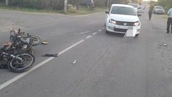 Водитель протаранил двух подростков на мотоцикле в Невинномысске0