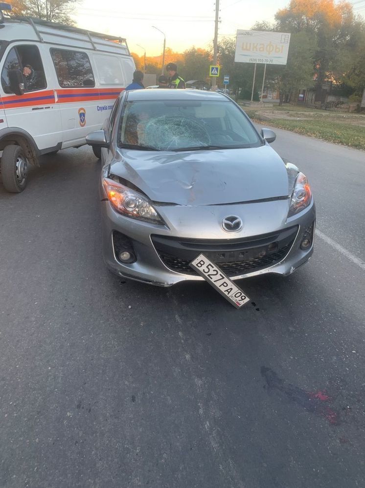 Автоледи из соседнего региона на иномарке сбила женщину в Кисловодске