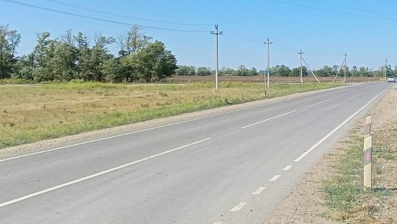 Десятикилометровый участок трассы отремонтировали на Ставрополье по нацпроекту