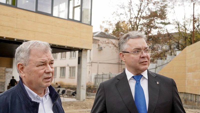 Губернатор Владимиров и сенатор Артамонов посетили Кисловодск с рабочим визитом
