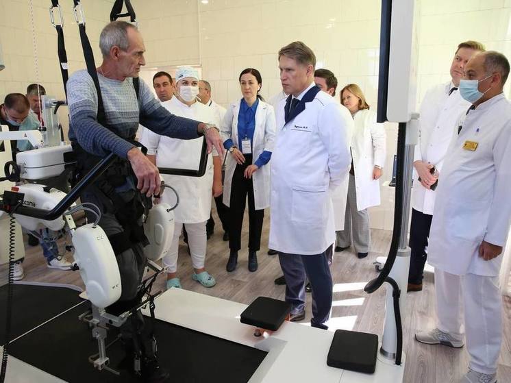 Министр здравоохранения РФ посетил сосудистый центр в Кабардино-Балкарии