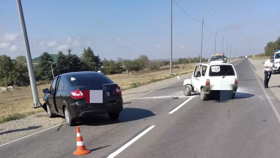 На Ставрополье 80-летний водитель спровоцировал ДТП, в котором сам погиб0