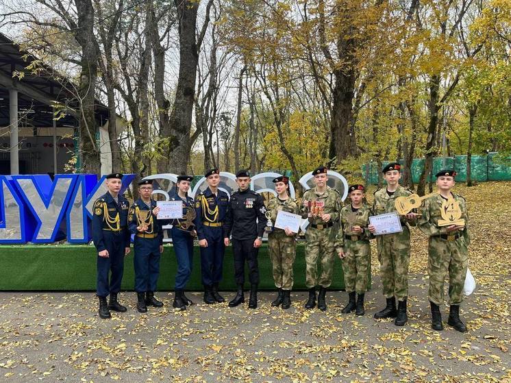 Пятигорские юнармейцы заняли первое место в слёт военно-патриотических и военно-спортивных клубов