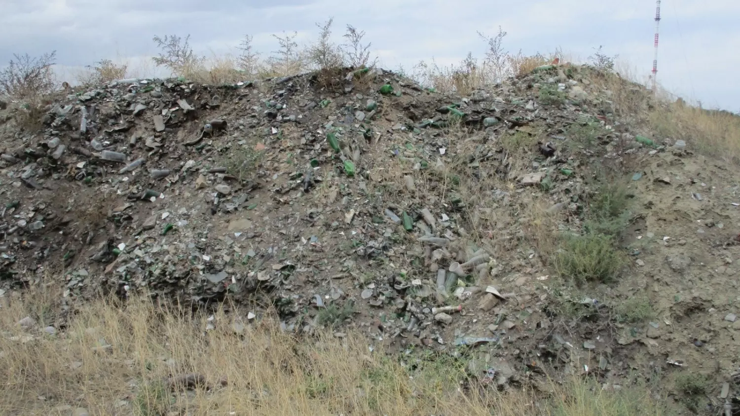 Во время из плановых проверок в сентябре 2023 года надзорниками были обнаружены полуметровые навалы мусора из бутылок, стройматериалов и пластика недалеко от города Нефтекумска.  
