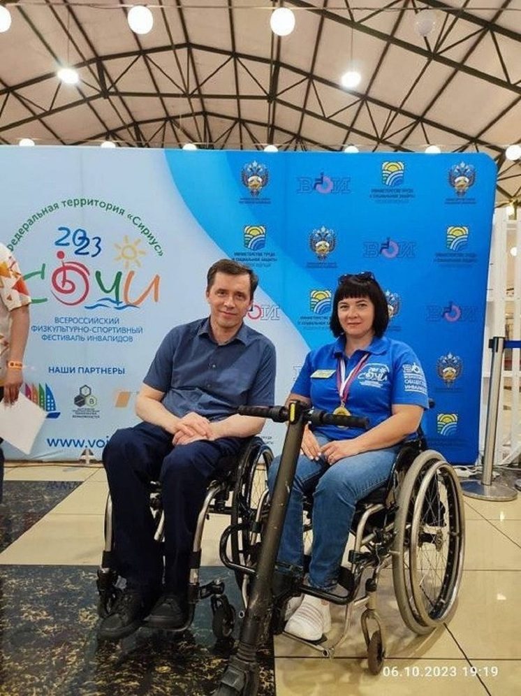 Ставропольчанка стала первой в настольном теннисе на спортивном фестивале инвалидов