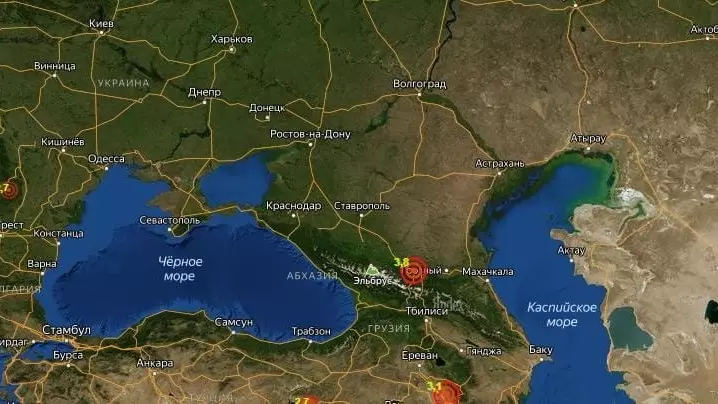 Землетрясение магнитудой 3,8 произошло в Ставропольском крае0