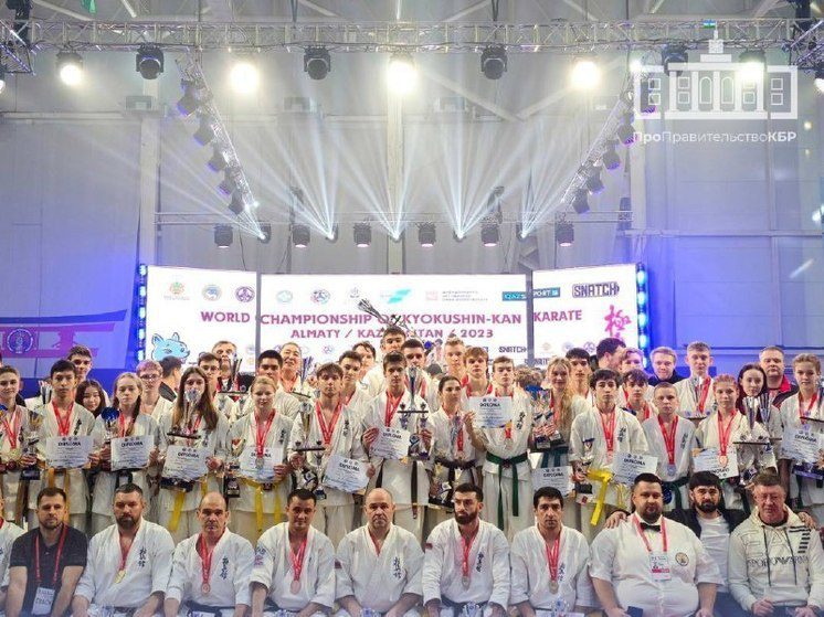 Каратисты Кабардино-Балкарии завоевали 9 медалей на Чемпионате мира
