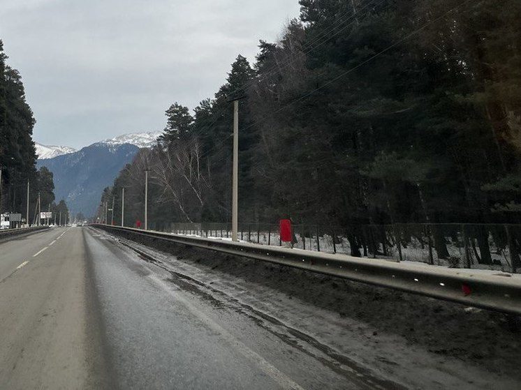 Закрыта дорога «Владикавказ - Ларс» для большегрузов
