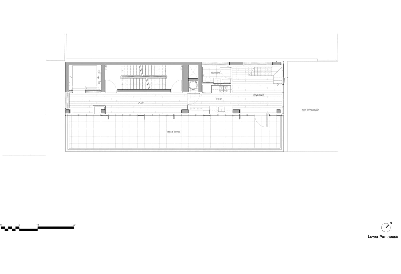 Новостройка в Трайбеке Tribeca Rogue Building от Woods Bagot